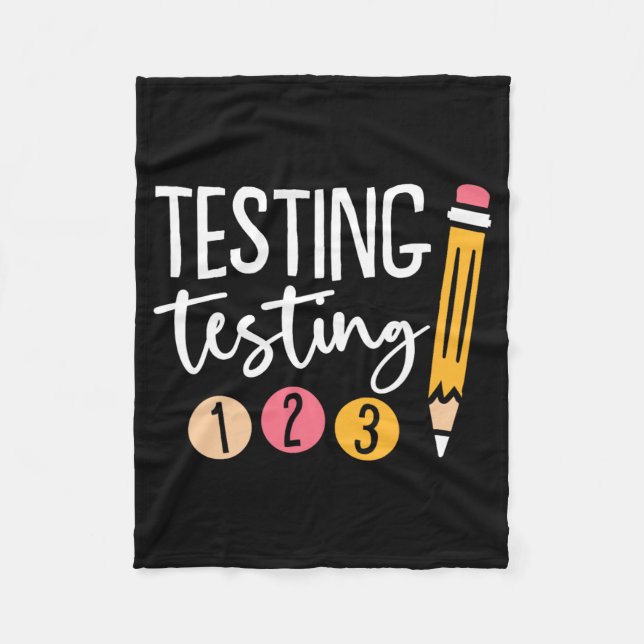 Testning av 123 dygn 3 för dygnsprov fleecefilt (Framsidan)