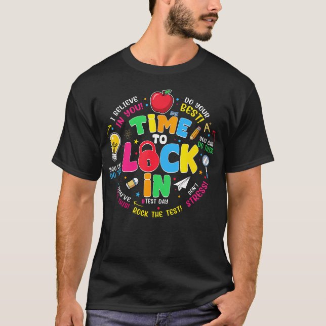 Testning för lärare Dags att förbereda sig för tes T Shirt (Framsida)