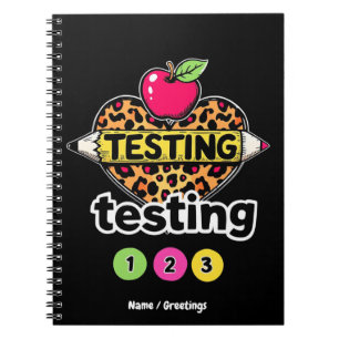 Testning Testning 123 Guide till framgångsrik test Anteckningsbok