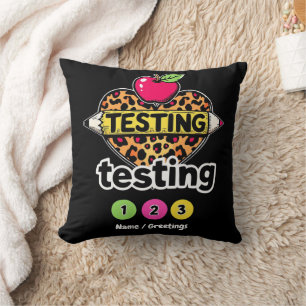 Testning Testning 123 Guide till framgångsrik test Kudde