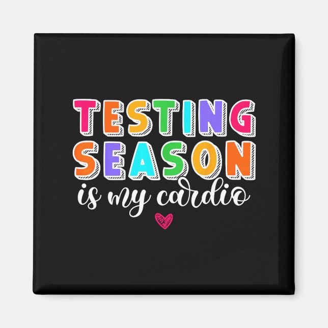 Testningssäsong är Cardio Rollig Lärare Rektor Magnet (Framsidan)