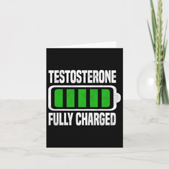 Testosteron Kort (Framsida)