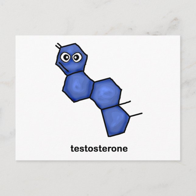 Testosteron Vykort (Framsida)