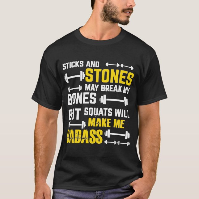Testosterone Bodybuilding Training Weights Strengt T Shirt (Framsida)