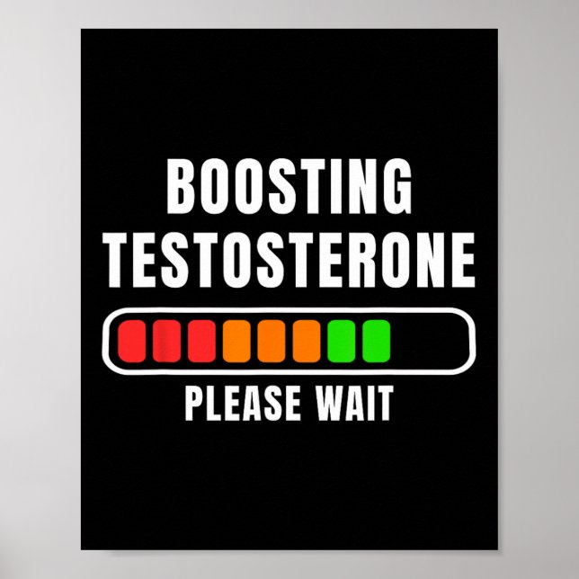 Testosteronladdning  poster (Framsidan)