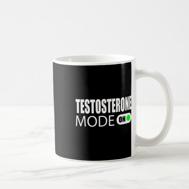 Testosteronläge på kaffemugg (Höger)