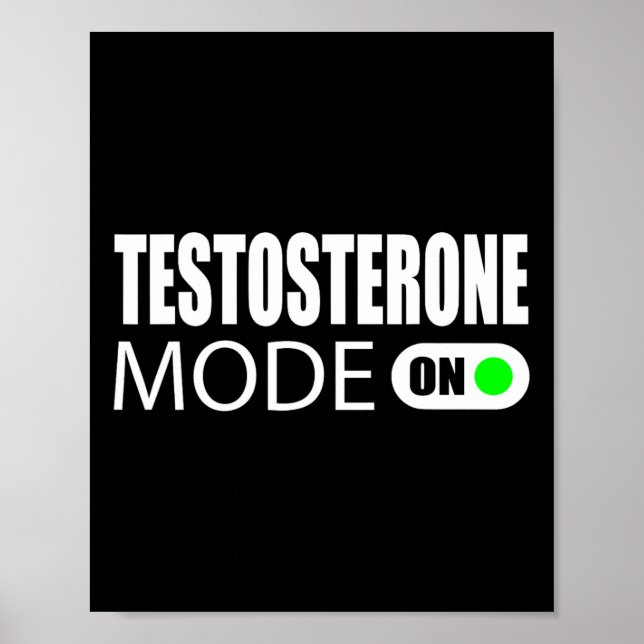 Testosteronläge på poster (Framsidan)