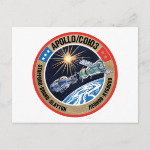 Testprojektet Apollo-Soyuz (ASTP) Vykort