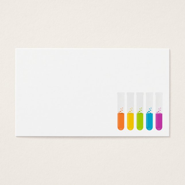 Teströr-155769 teströr, kemi e visitkort (Framsidan)