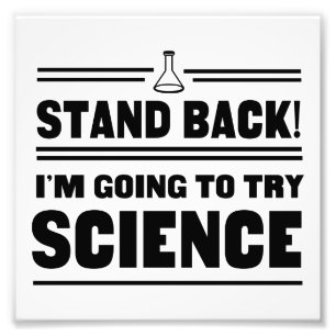 Testvetenskap Fototryck