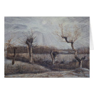 Tetards Van Gogh Fine Art Teckning OBS Kort