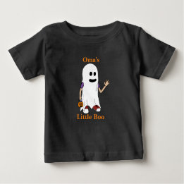 Teta's Little Boo Boy Trick eller Treater Baby T-S T Shirt
