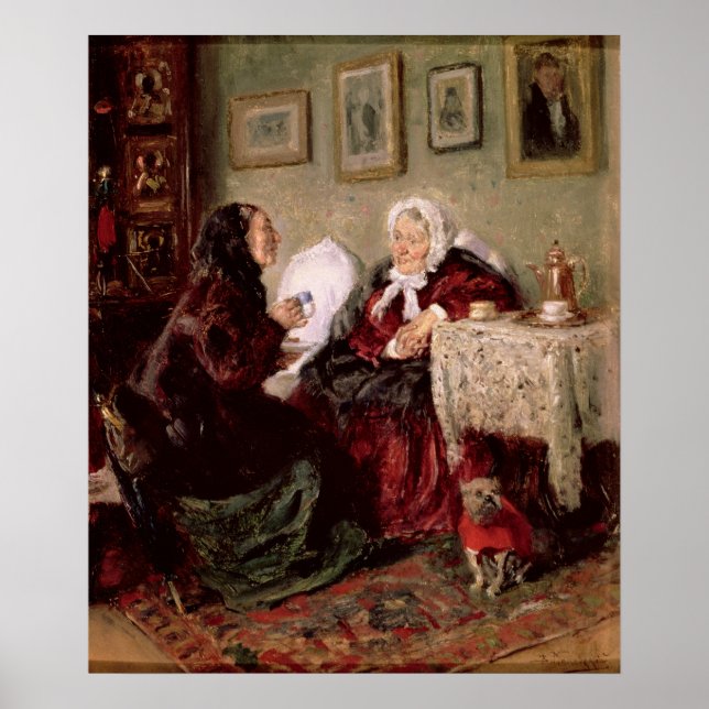 Tete-a-Tete, 1909 Poster (Framsidan)