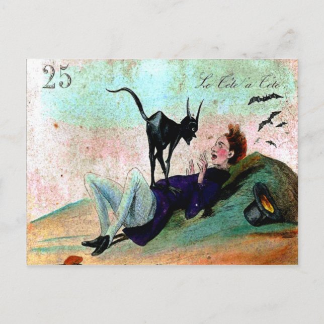 Tete A Tete vycard Vykort (Framsida)