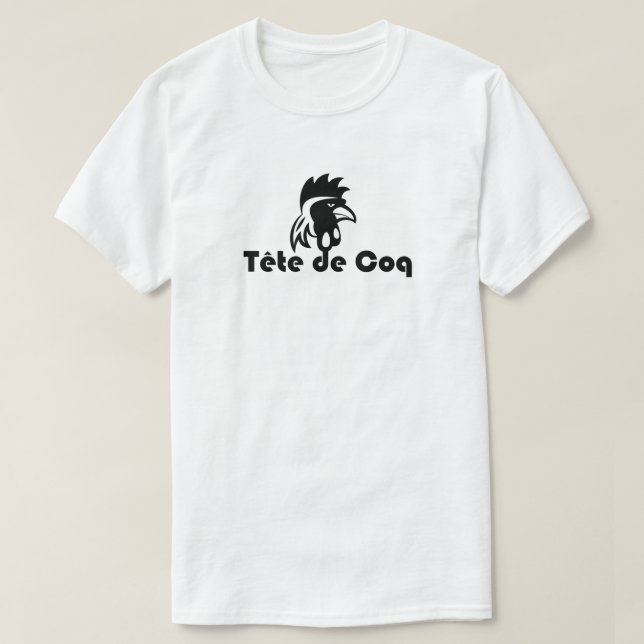 Tète de Coq  T Shirt (Design framsida)