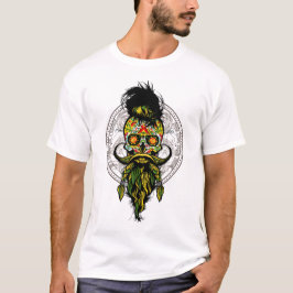 Tête de mort mexicaine leader t shirt