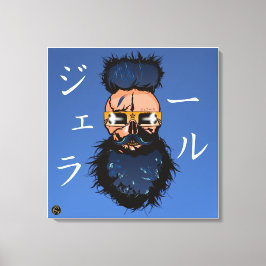 Tête de mort punk hipster G-skulls crâne generatio Canvastryck