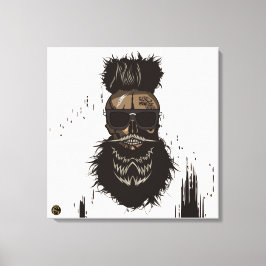 Tête de mort punk hipster G-skulls crâne panther Canvastryck