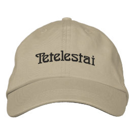 Tetelestai Embroidered Flexfit Wool Cap Broderad Keps