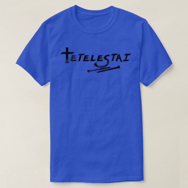 Tetelestai Grekiska Ord: det Avslutas Jesus Ord o T Shirt (Design framsida)