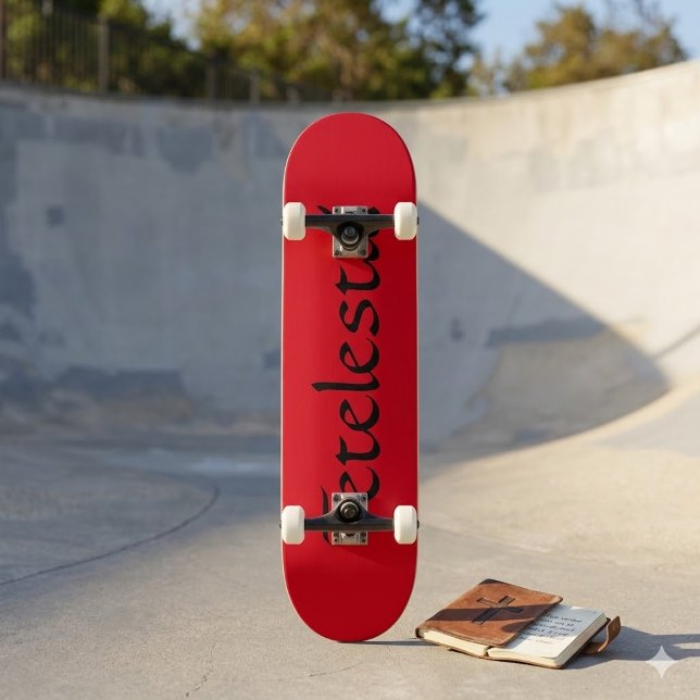Tetelestai Kristet Skateboard (Skapare uppladdad)