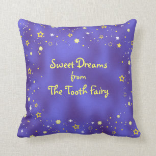 Teth Dikt Starry Night Tooth Fairy Pillow Kudde