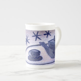 ..tetid....art av Jutta Gabriel.. Benporslin Mugg