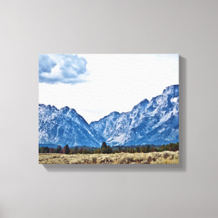 Teton 6976 canvastryck