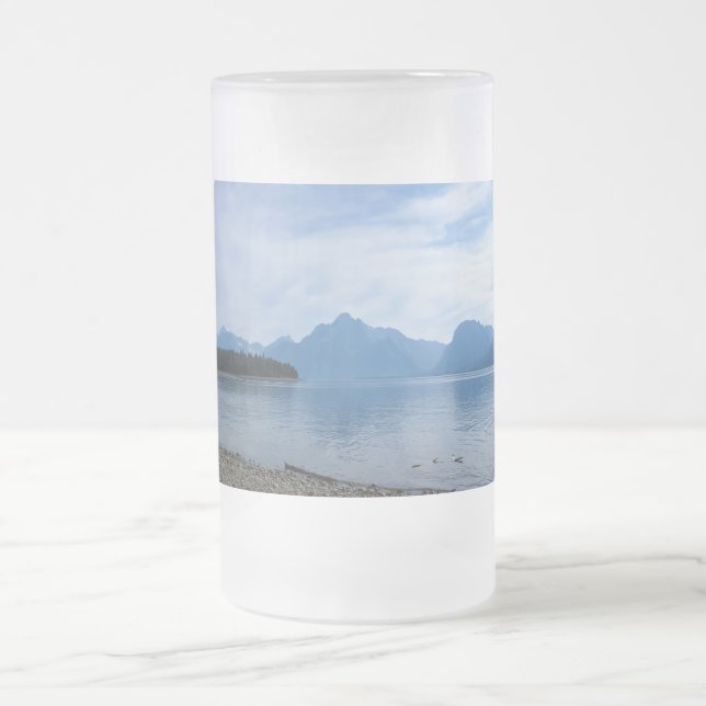 Teton Beauty Frostat Ölglas (Center)
