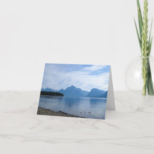 Teton Beauty Greeting Card Kort (Framsida)