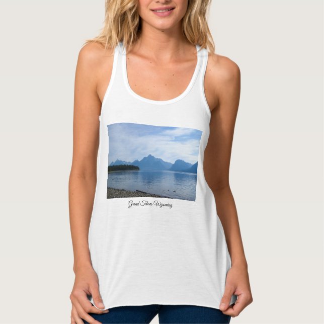 Teton Beauty Linne Med Racerback (Framsida)