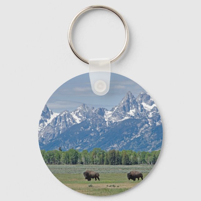 Teton Buffalo Nyckelring (Framsida)