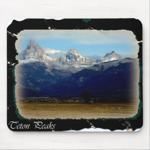 teton nå en höjdpunkt musmatta