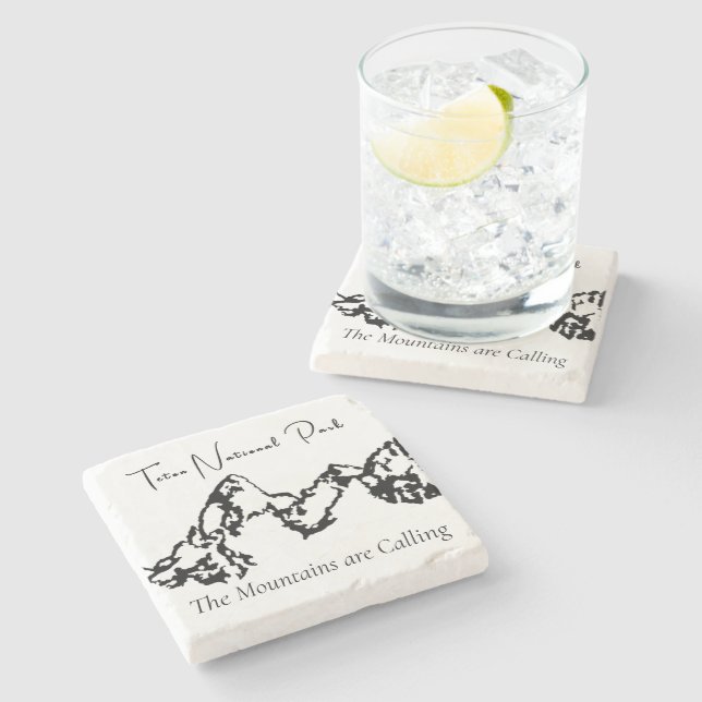 Teton National Park Stone Underlägg (Sidan)