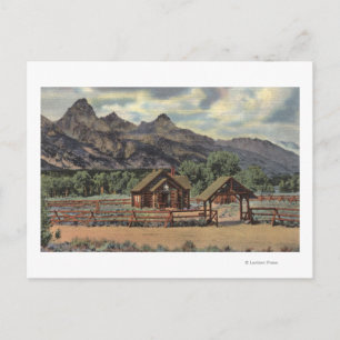Teton National Park, WY Vykort