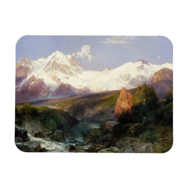 Teton-området Magnet (Horisontell)