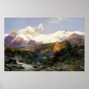 Teton-området Poster