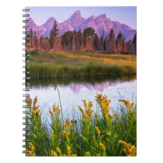 Teton soluppgång anteckningsbok