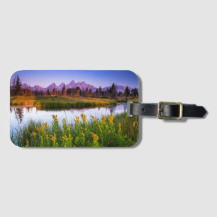 Teton soluppgång bagagebricka