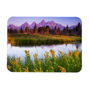 Teton soluppgång magnet