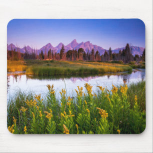 Teton soluppgång musmatta