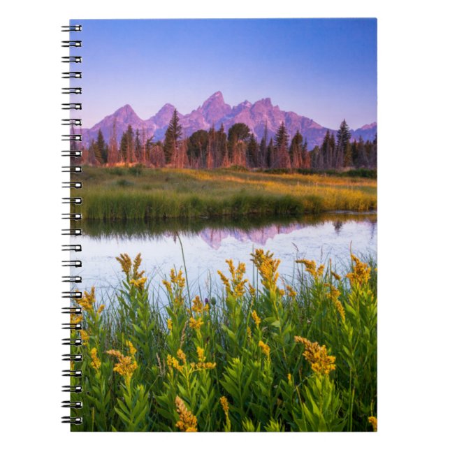 Teton Sunrise Anteckningsbok (Framsidan)