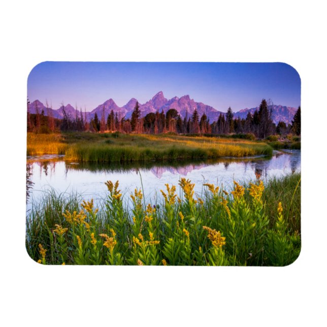 Teton Sunrise Magnet (Horisontell)