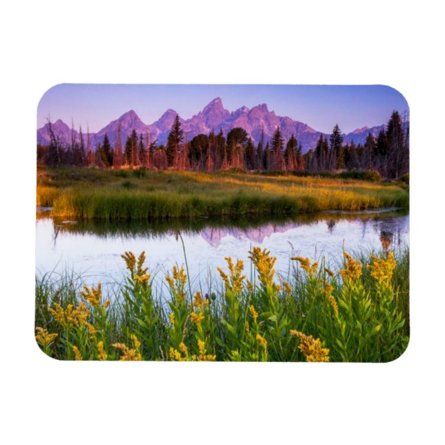 Teton Sunrise Magnet (Horisontell)