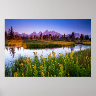Teton Sunrise Poster