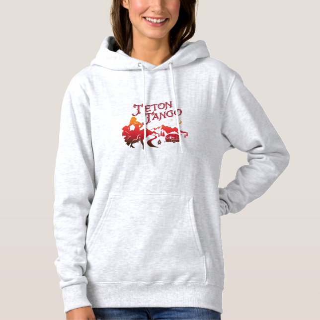 Teton TangoHoodie i aska Tröja (Framsida)