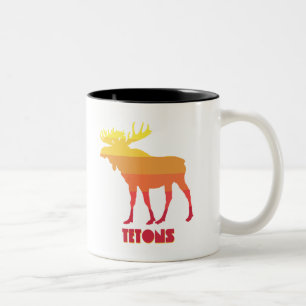 Tetons Älg Två-Tonad Mugg