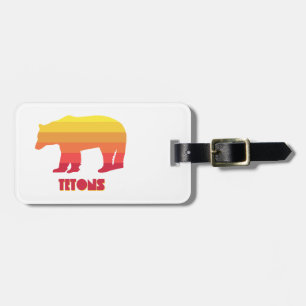 Tetons Bear Bagagebricka