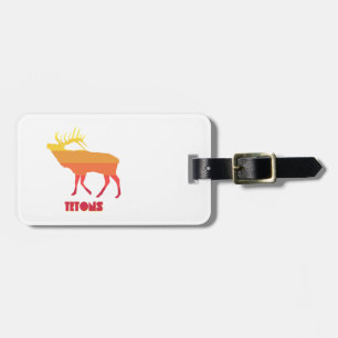 Tetons Elk Bagagebricka