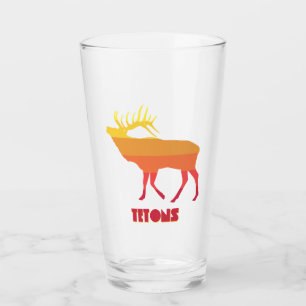 Tetons Elk Glaskopp